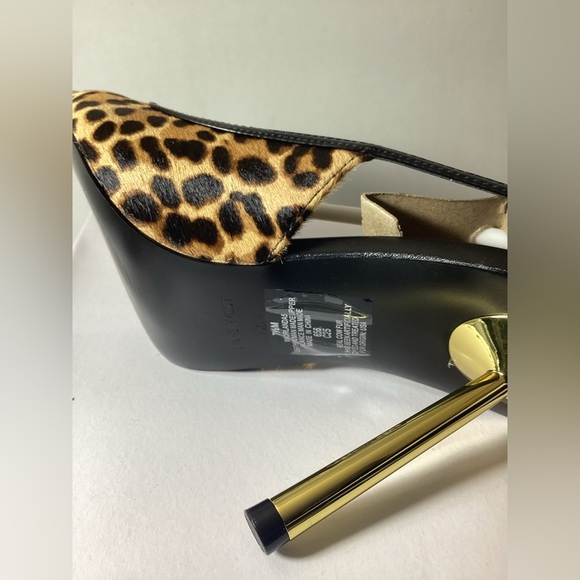 Nine West Orlanda slingback stiletto pump in a leopard print. - Picture 13 of 16